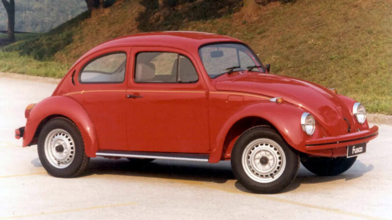 Imagem de um carro modelo Fusca
