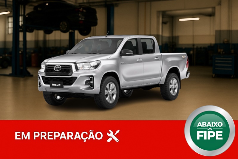 TOYOTA HILUX 2.7 SR 4X2 CD 16V FLEX 4P AUTOMÁTICO 2019