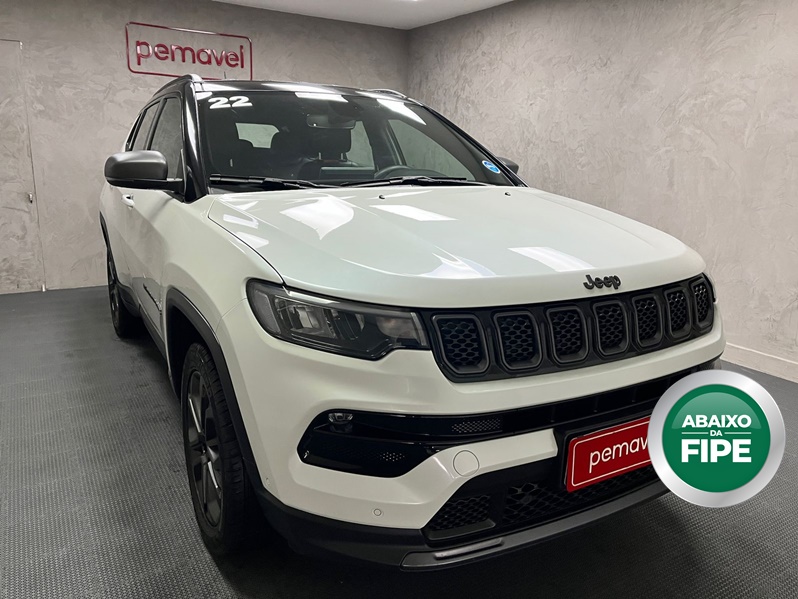 JEEP COMPASS 1.3 T270 TURBO FLEX LONGITUDE 80 ANOS AT6 2022
