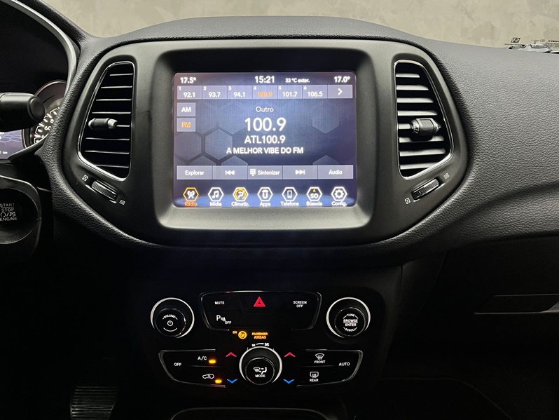 JEEP COMPASS 2.0 16V FLEX LONGITUDE AUTOMÁTICO 2019