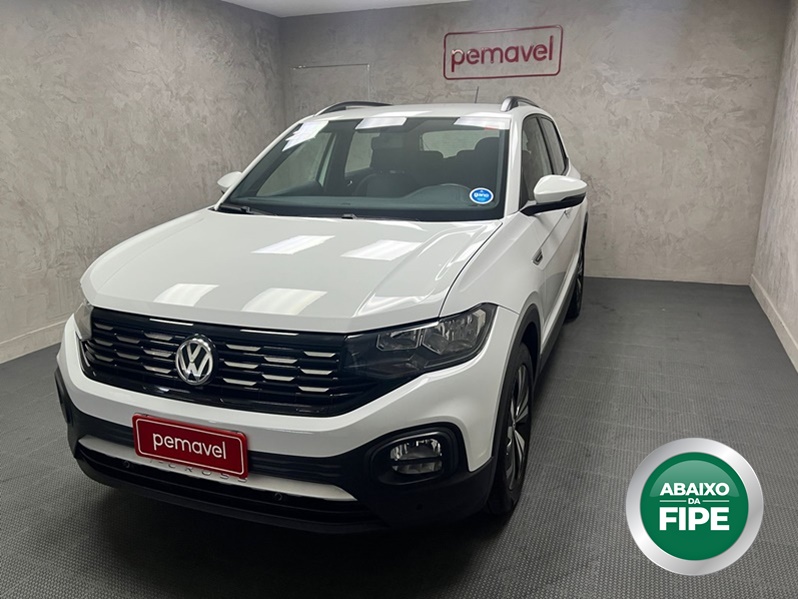 VOLKSWAGEN T-CROSS 1.0 200 TSI TOTAL FLEX COMFORTLINE AUTOMÁTICO 2021