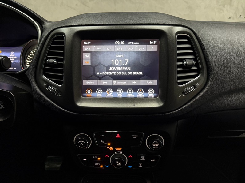 JEEP COMPASS 2.0 16V FLEX LONGITUDE AUTOMÁTICO 2020