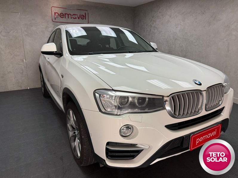 BMW X4 2.0 28I X LINE 4X4 16V TURBO GASOLINA 4P AUTOMÁTICO 2016
