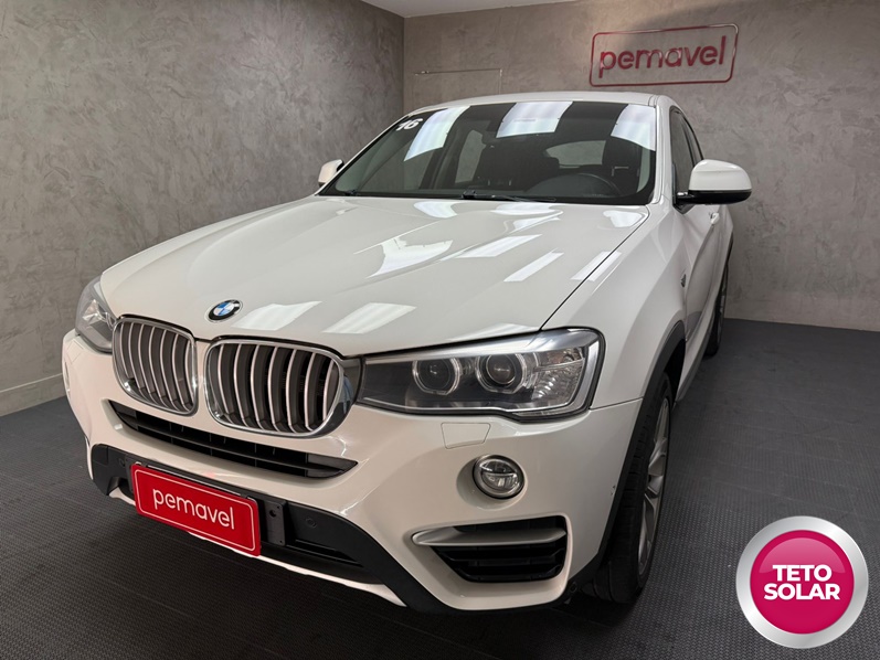 BMW X4 2.0 28I X LINE 4X4 16V TURBO GASOLINA 4P AUTOMÁTICO 2016