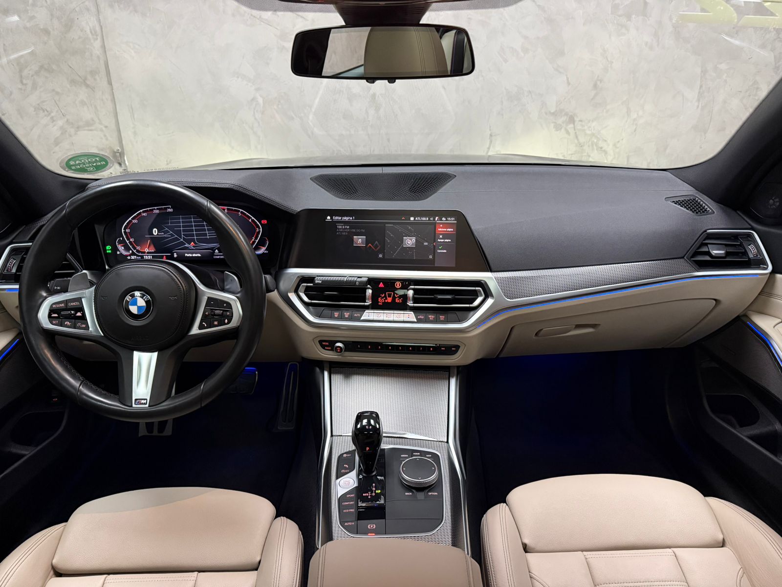 BMW 320I 2.0 16V TURBO FLEX M SPORT AUTOMÁTICO 2022