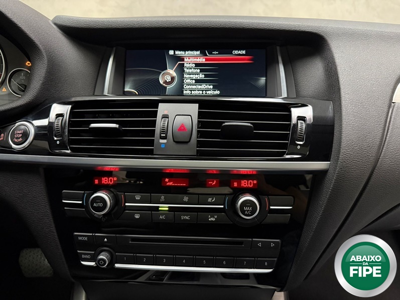 BMW X4 2.0 28I X LINE 4X4 16V TURBO GASOLINA 4P AUTOMÁTICO 2016