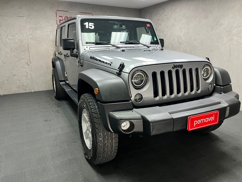 JEEP WRANGLER 3.6 UNLIMITED 4X4 V6 GASOLINA 4P AUTOMÁTICO 2015