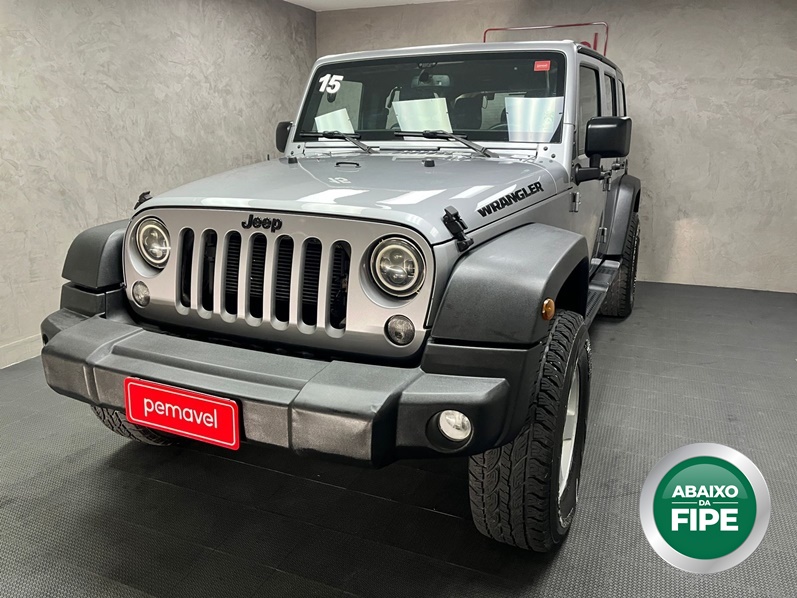 JEEP WRANGLER 3.6 UNLIMITED 4X4 V6 GASOLINA 4P AUTOMÁTICO 2015