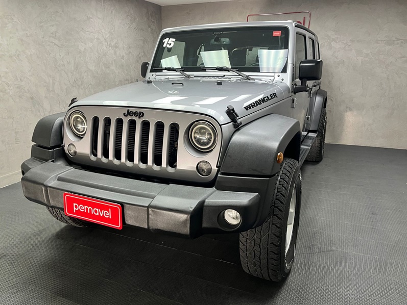 JEEP WRANGLER 3.6 UNLIMITED 4X4 V6 GASOLINA 4P AUTOMÁTICO 2015