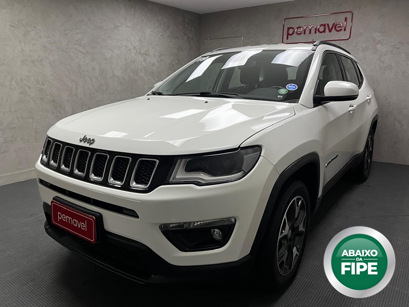 JEEP COMPASS 2.0 16V FLEX LONGITUDE AUTOMÁTICO 2019