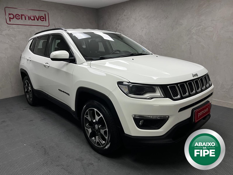 JEEP COMPASS 2.0 16V FLEX LONGITUDE AUTOMÁTICO 2019