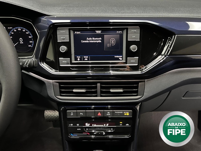 VOLKSWAGEN T-CROSS 1.0 200 TSI TOTAL FLEX COMFORTLINE AUTOMÁTICO 2023