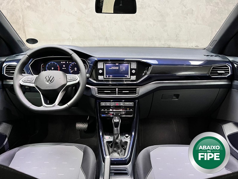 VOLKSWAGEN T-CROSS 1.0 200 TSI TOTAL FLEX COMFORTLINE AUTOMÁTICO 2023