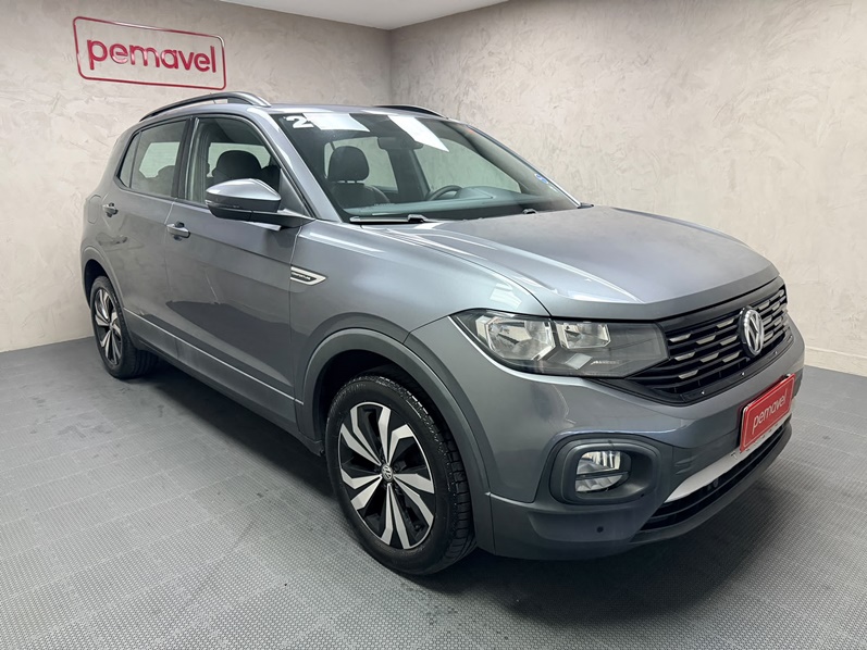 VOLKSWAGEN T-CROSS 1.0 200 TSI TOTAL FLEX COMFORTLINE AUTOMÁTICO 2021