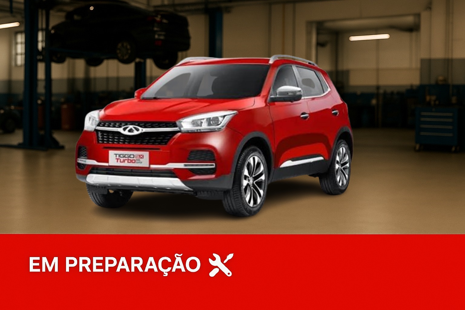tiggo 5 2022 vermelha