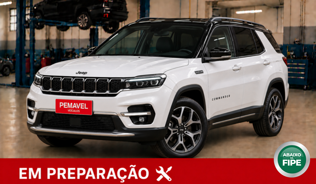 JEEP COMMANDER 1.3 T270 TURBO FLEX OVERLAND AT6 2023