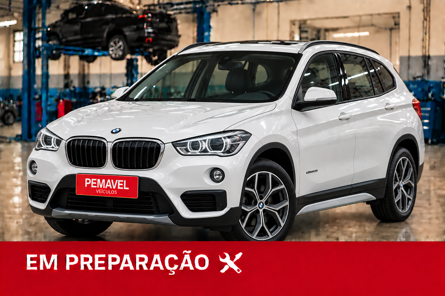 BMW X1 2.0 16V TURBO ACTIVEFLEX SDRIVE20I X-LINE 4P AUTOMÁTICO 2018