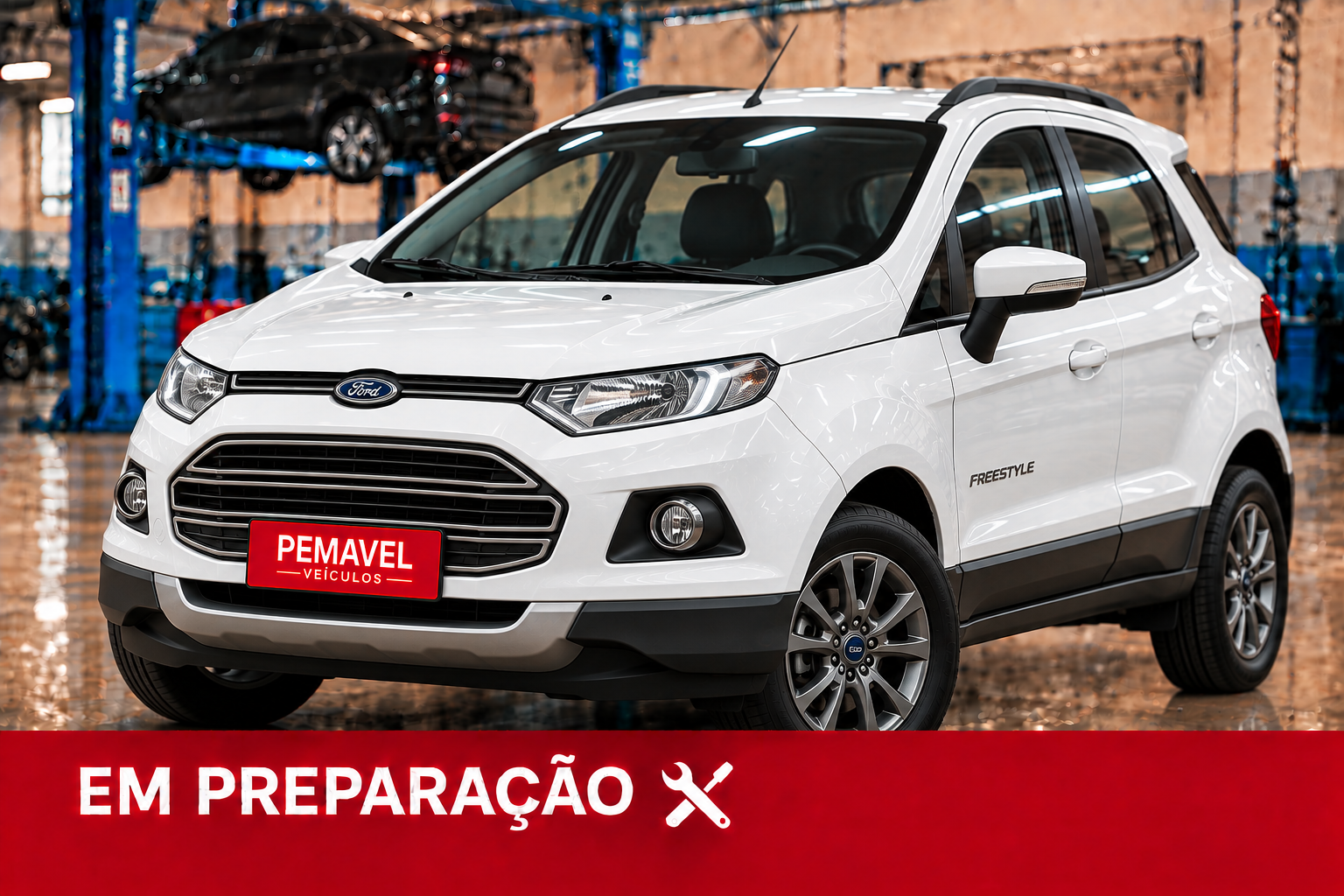 Ford EcoSport em preparação