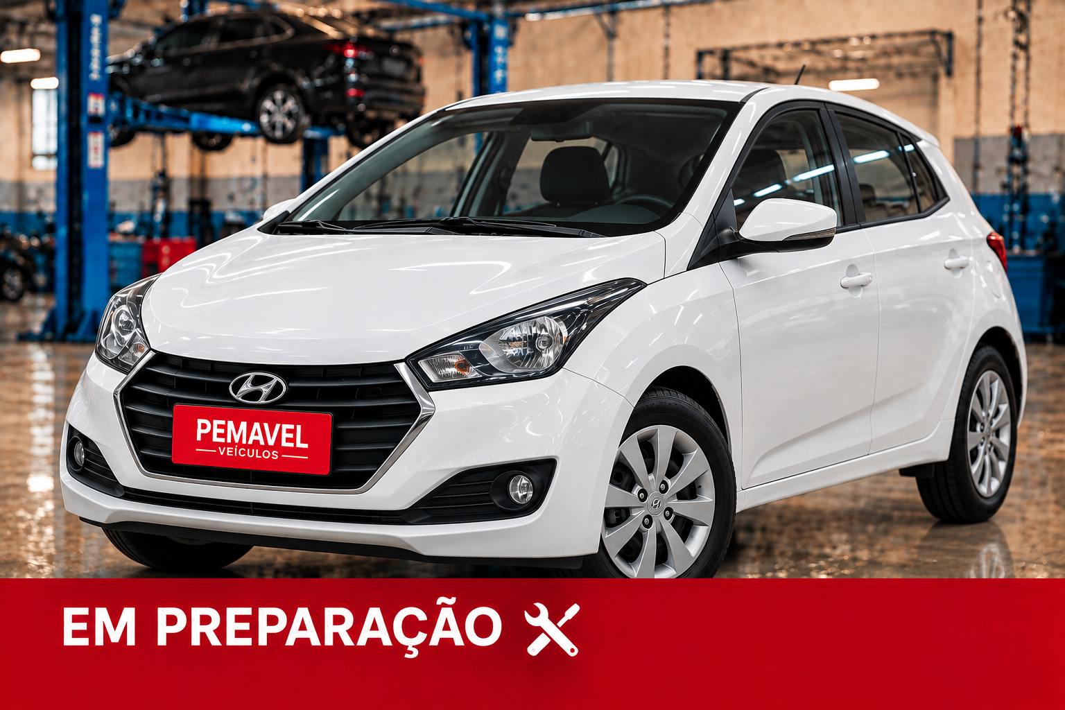 Hyundai HB20 em Preparação