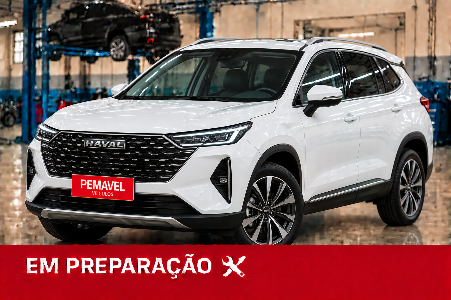 SUV Haval H6 em preparação